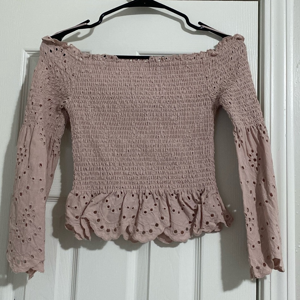 XS Express crop top. Rose/pink color